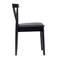 Flash Furniture Chester Solid Wood Black Dining Chair w/Curved Spindle Backrest and Black Vinyl Seat XU-DG-W0359-BLK-GG - alternate 8